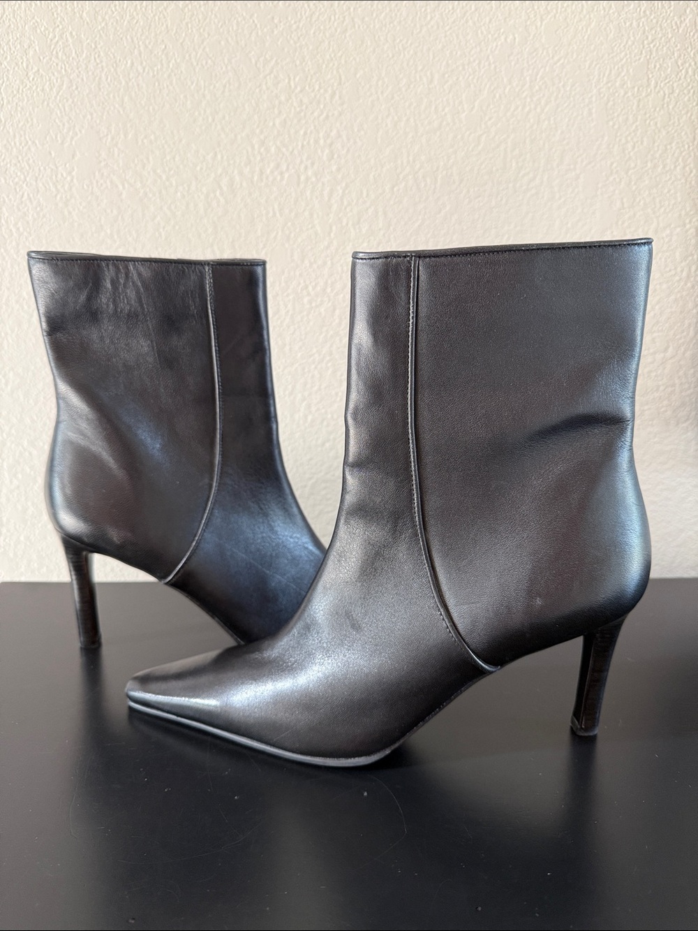 Lauren Ralph Lauren Black Ankle Booties